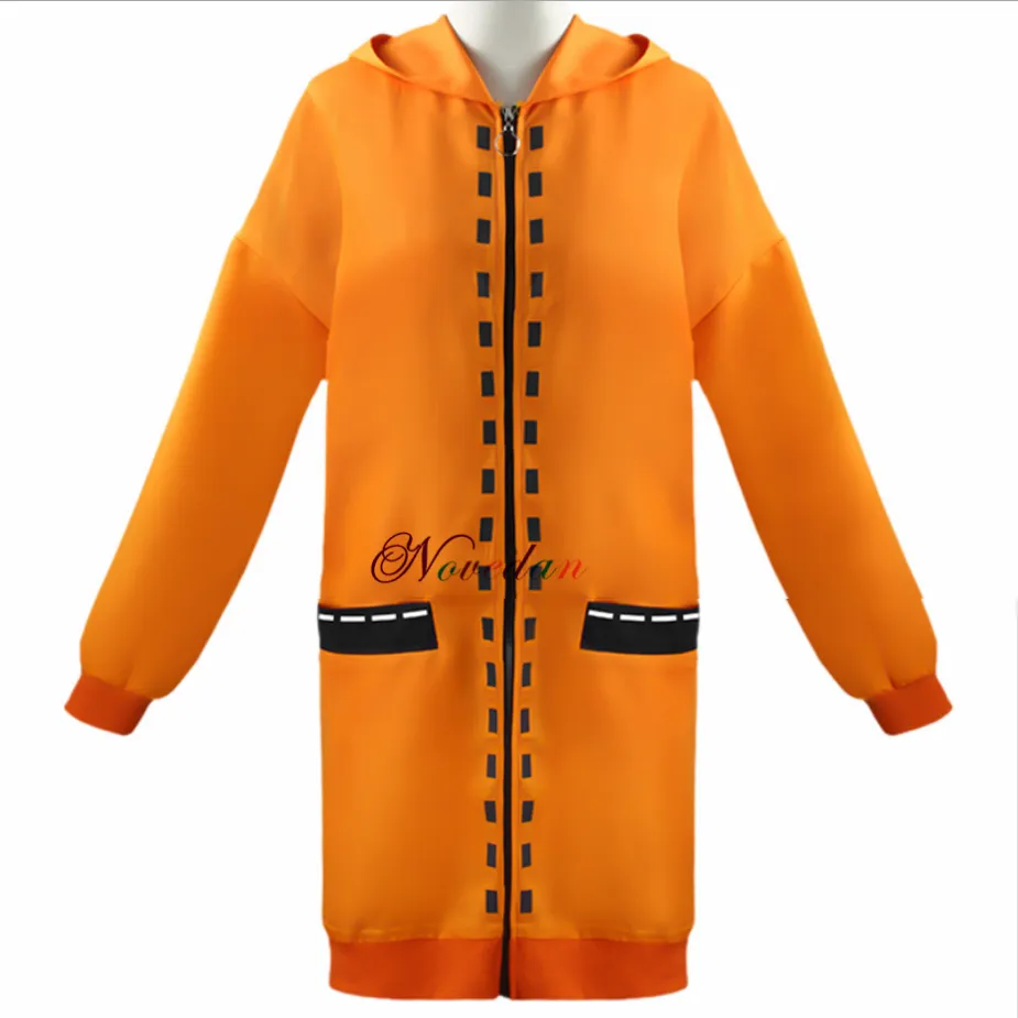 Orange Yomotsuki Runa Hoodie Orange Hoodie Kakegurui Yomozuki