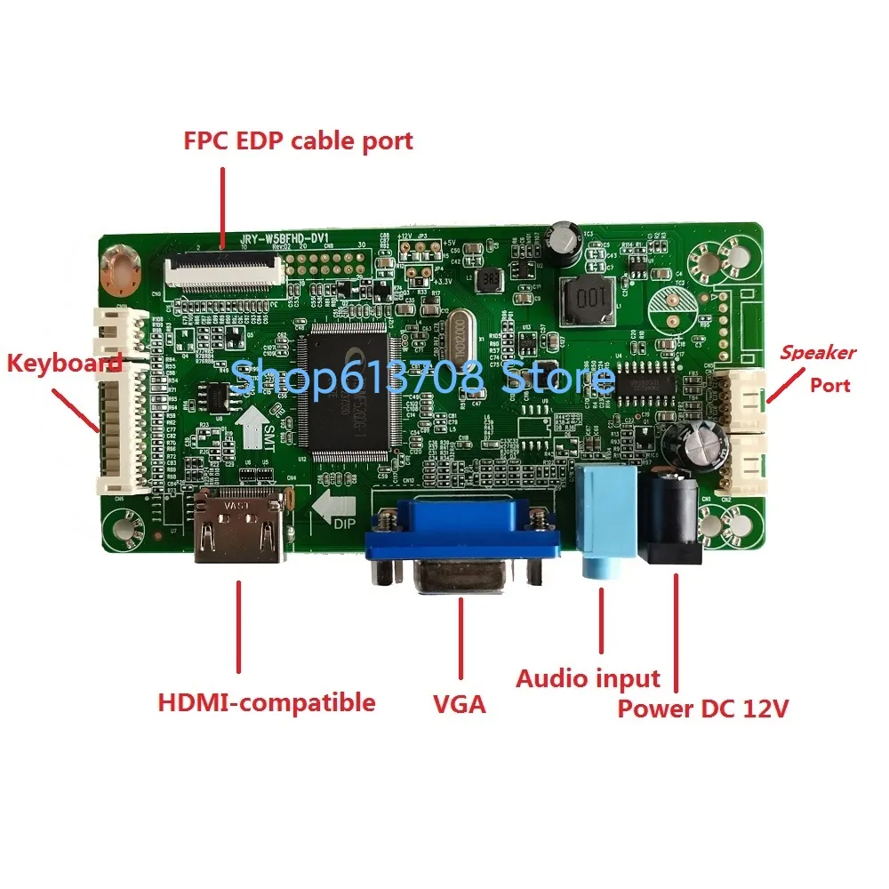 Kit Controller HDMI Per Pannello LED B156XTN07.0/B156XTN07.1 – DIY 1366x768