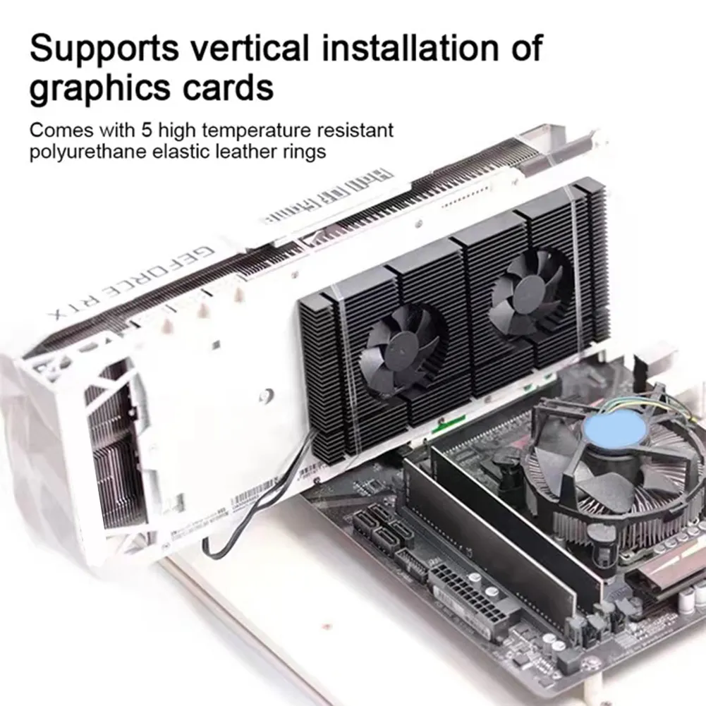 GPU Backplate Radiator Kit Graphics Card Backplane Memory Cooler ...