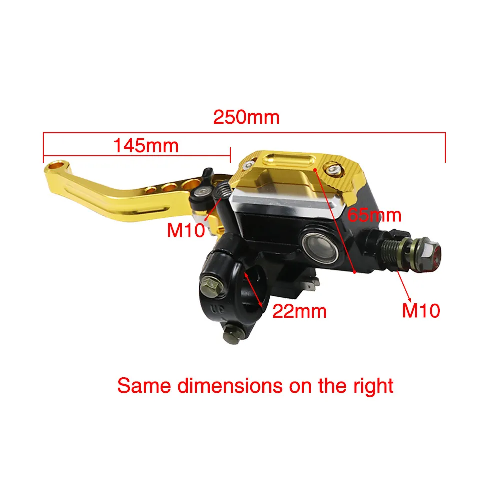 2-Piece Adjustable Brake & Clutch Lever Set For Yamaha YZF R1, R6, YZF600R 7 thumbnail image