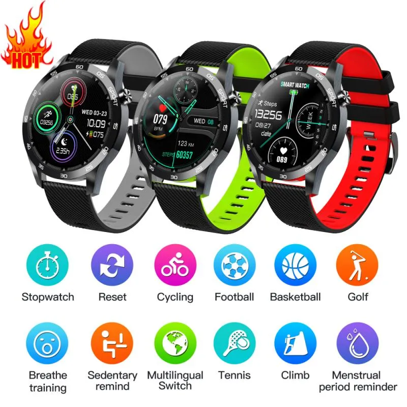DHgate Huawei Smart Watch Bracelet with Body Temperature Blood Oximeter Sports Heart Rate Monitor for P50 Pro Mate 40E nova 8i nova 7 SE Maimang 9 Cell Phones Accessories