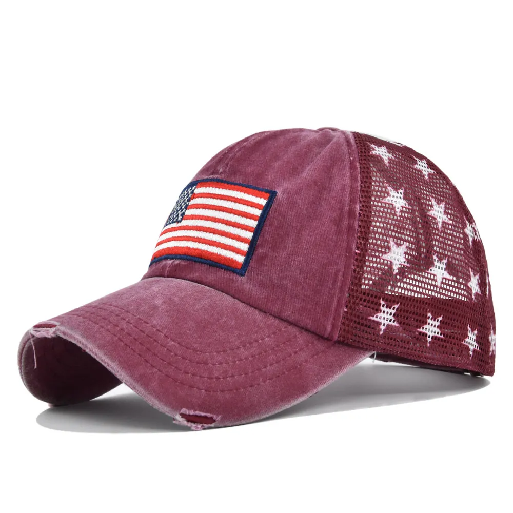 Casquette Baseball Strass USA - Unisexe, Ajustable, Style Hip-hop Bling Bling, Parfaite Pour L'été