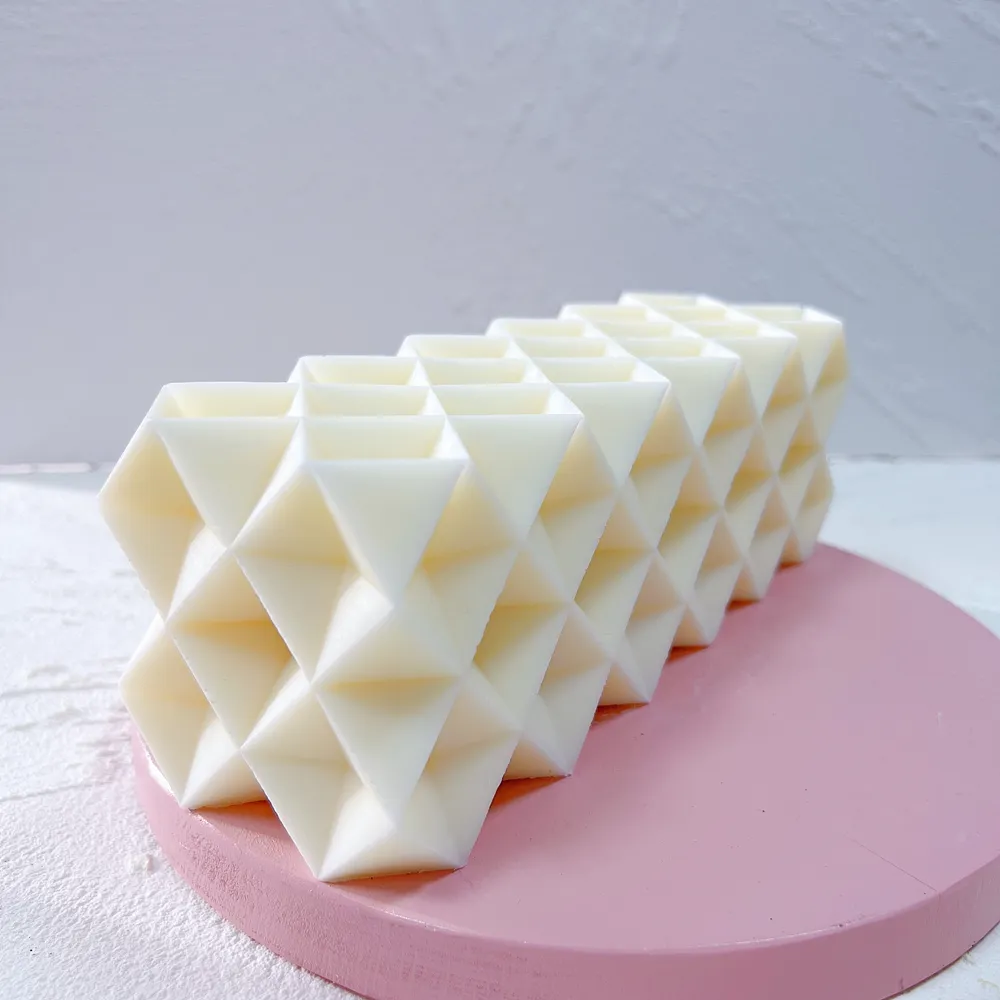 DHgate.com:Diamond-Shaped Silicone Mold for Geometric Soy