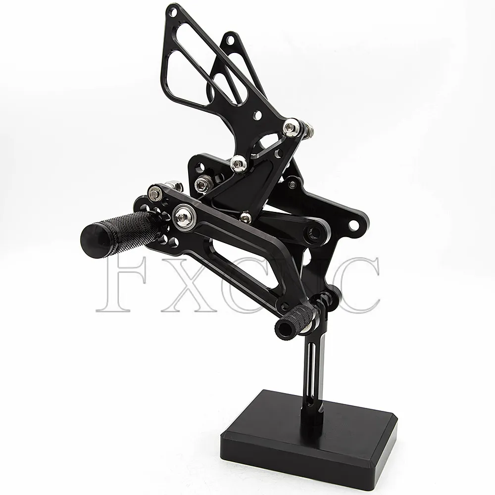 TRW MCF938 Motorcycle Rear Sets/Footrests - Steel Footpeg Adapters With M10x1.25 Thread - View #3