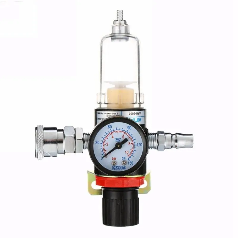 AFR 2000 Air Compressor Water Separator Filter 1/4 In Regulator Trap ...