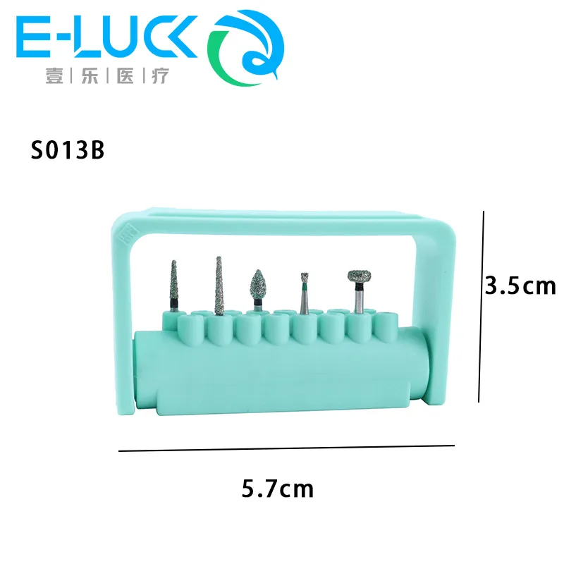 Dentistry Dental Acrylic Burs Dental Burs Block Holder Case - 10/16/24