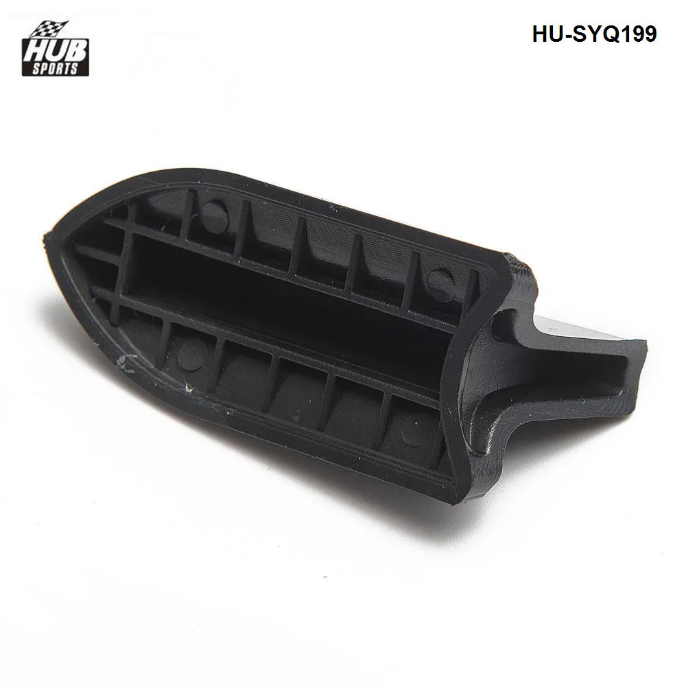 10x Shark Fin Vortex Generators – Black ABS – Car Roof Spoiler Diffuser – Universal