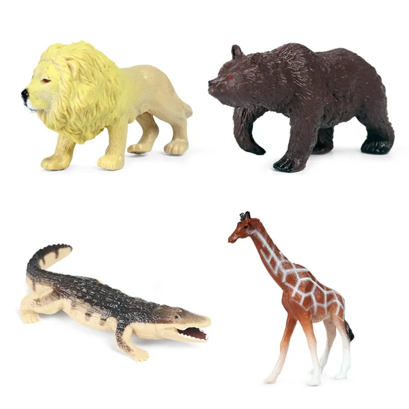 Realistic Mini Sea Endangered Animals Dinosaur Play Set 
