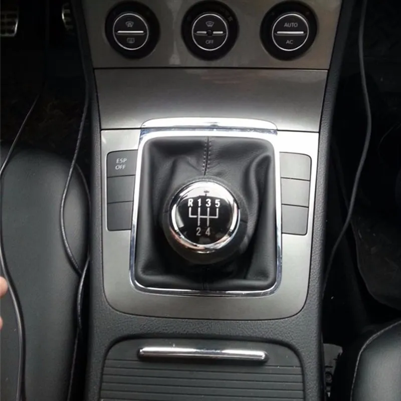 Shift Knob & Gaitor Boot Kit – For Chevrolet Cruze 2011 Manual 6-Speed – Black