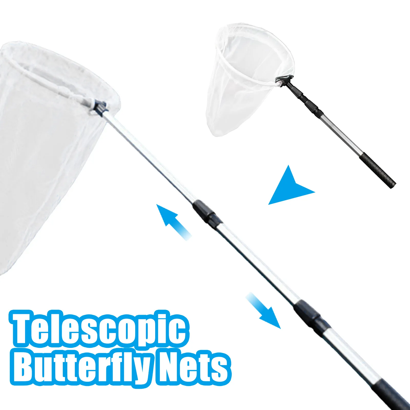 Telescopic Fishing Nets 34-Piece - Telescopic Insect Catching Nets With ...