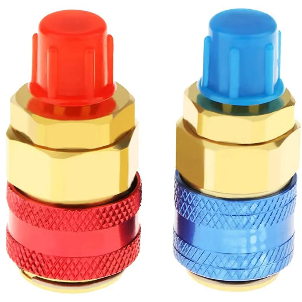 Quick Coupler Gauge Adapters And Hose Fittings For Car AC System