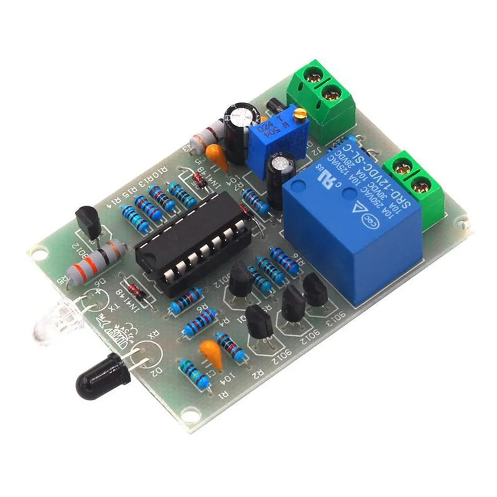 Infrared Sensor Switch Control Module DIY Infrared Proximity Control Switch Kit with 0-40s...