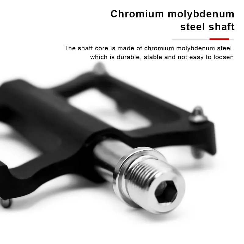 BOWOD MTB Pedals Flat, Gravel Bike Pedals Flat, Light CNC Aluminum - View #12