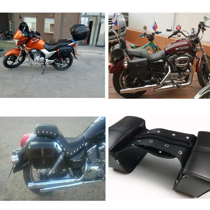 Saddle Bags Leather Motorbike Tool Bag Luggage Bags For Cafe Racer KAWASAKI Z900 R1 Motorcycle Bag From 50 49 DHgate