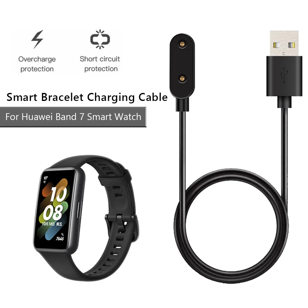 Huawei Band 7 Icin USB arj Kablosu 7 6 arj Cihaz Ak ll Kordon Dock Guc Adaptoru Xiaomi Mi Band 5 6 7 Manyetik Miband 6 7 Yi TL195.19 DHgate