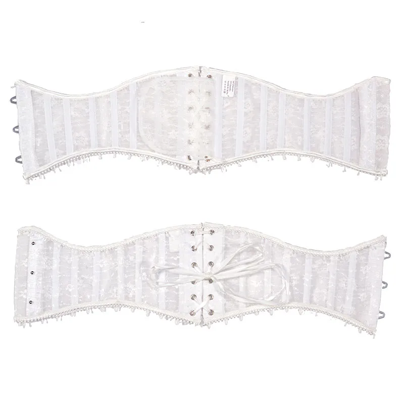 29 Short Lace Corsets For Women Breathable Sheer Lace