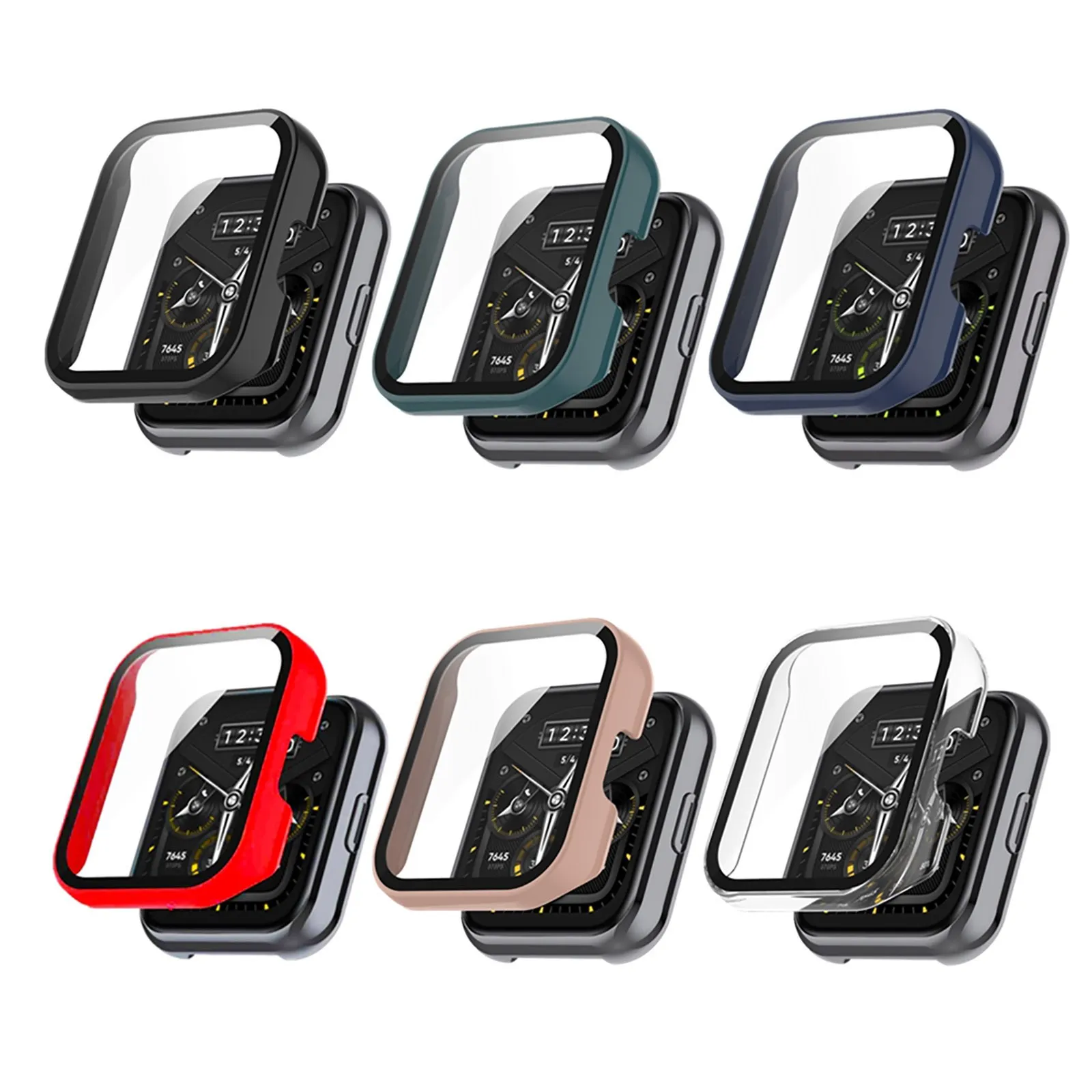 DHgate 2 in 1 Tempered Glass Screen Protector Case for Realme Watch 2 Pro Baby Kids Maternity