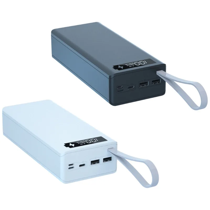 Kit Power Bank Fai-da-te Con Custodia Per 6 Batterie 18650 - Display LCD E Uscita USB