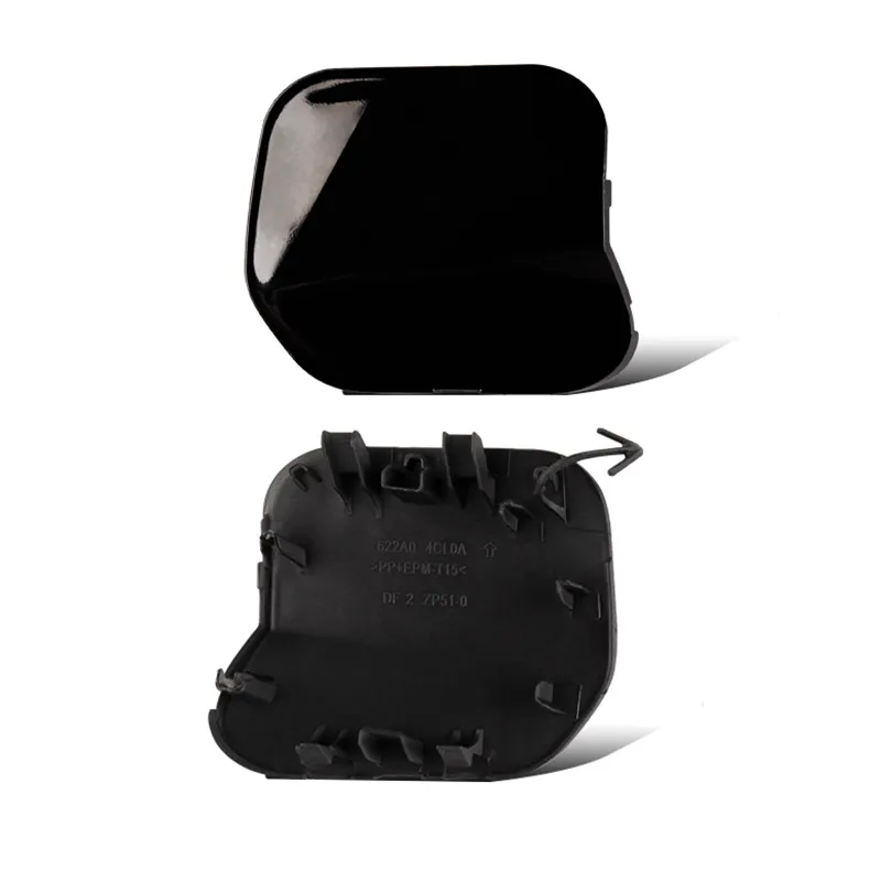 Front Bumper Tow Hook Cap Cover For Nissan Rogue 2014-2016 – Black, Primed – Left Side