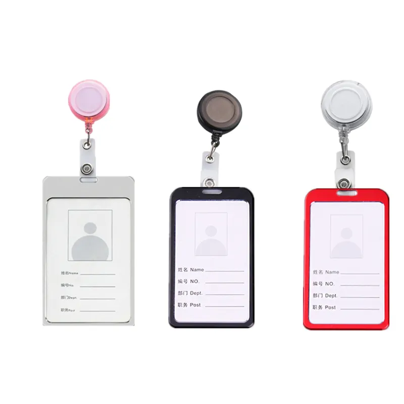 Metal ID Badge Holder With Retractable Clip,... From Ddmymaster, $41.36 | DHgate.Com Metal ID Badge Holder With Retractable Clip,... From Ddmymaster, $41.36 | DHgate.Com