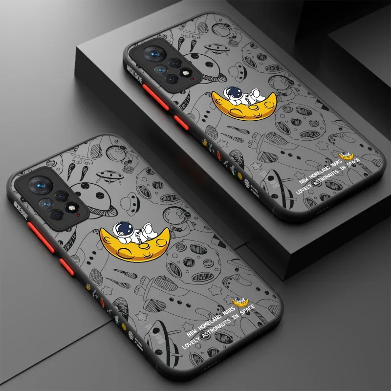 Cute Anime Phone Cases Space Astronaut Phone Case For Xiaomi Redmi