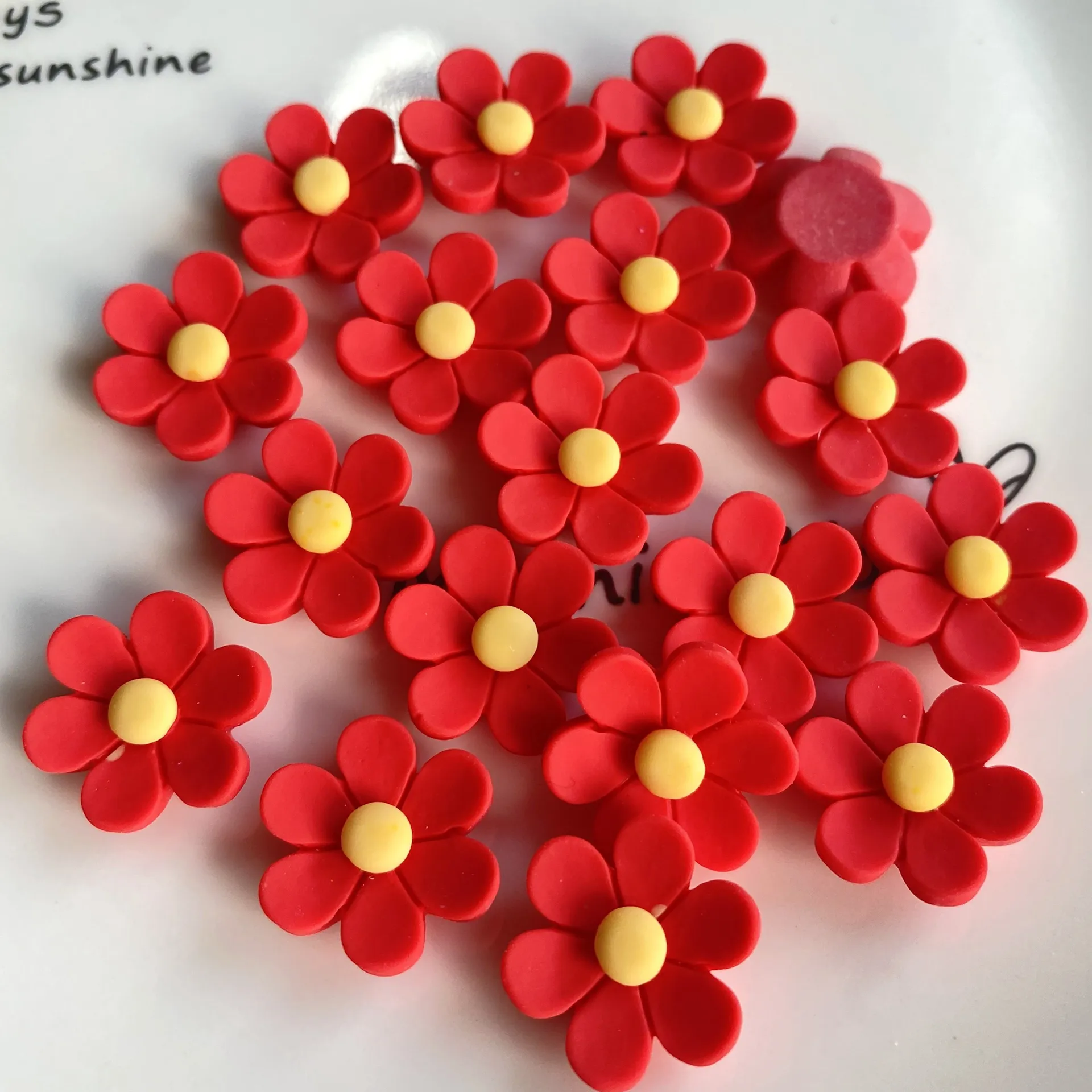 100g Assorted Flat-Back Resin Embellishments – Camellias, Butterflies & Pearls For Crafts (5-35mm)