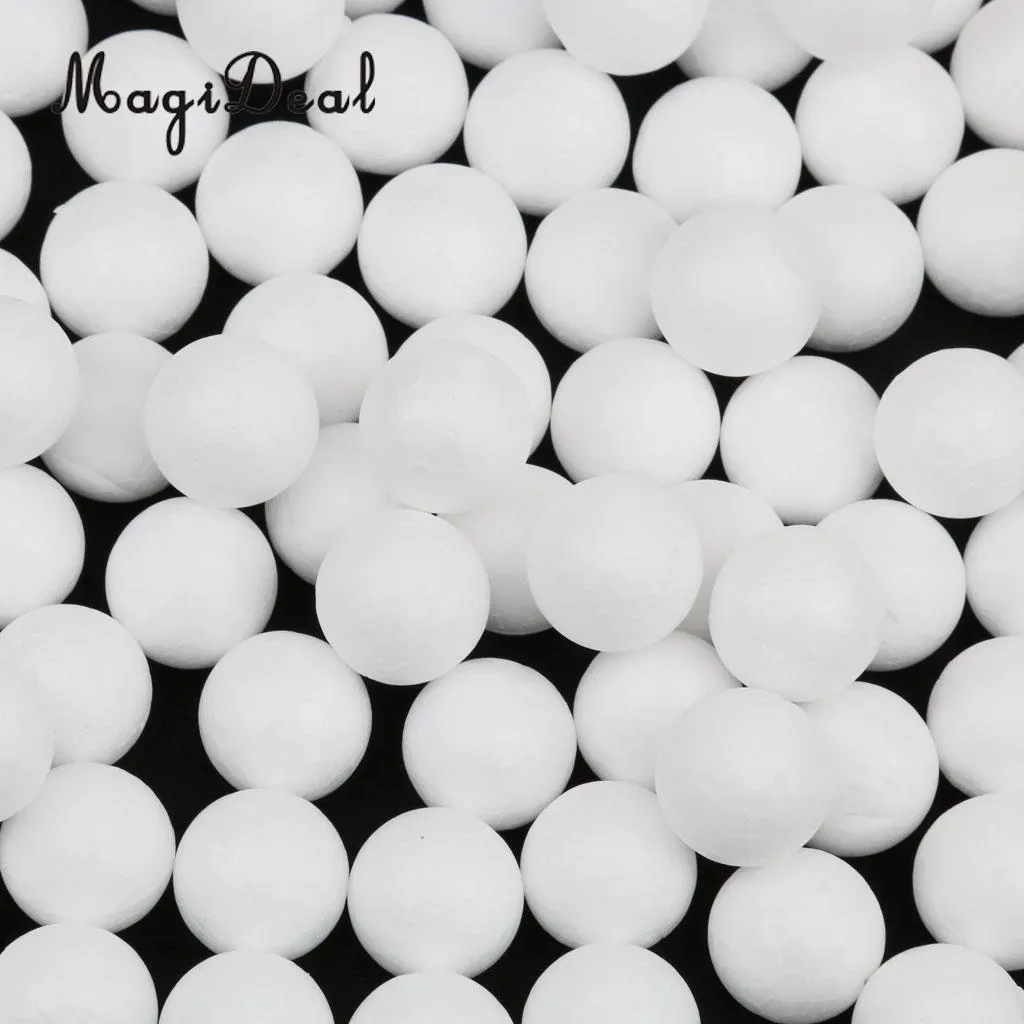 500x White Polystyrene Foam Balls For Kids Crafts,... From Ddmydec, $61 ...
