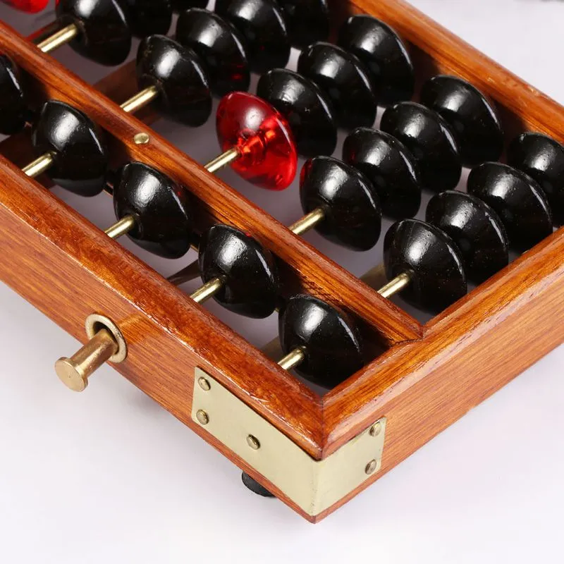17-Digit Soroban Abacus - Chinese/Japanese Calculator Tool For Learning Math