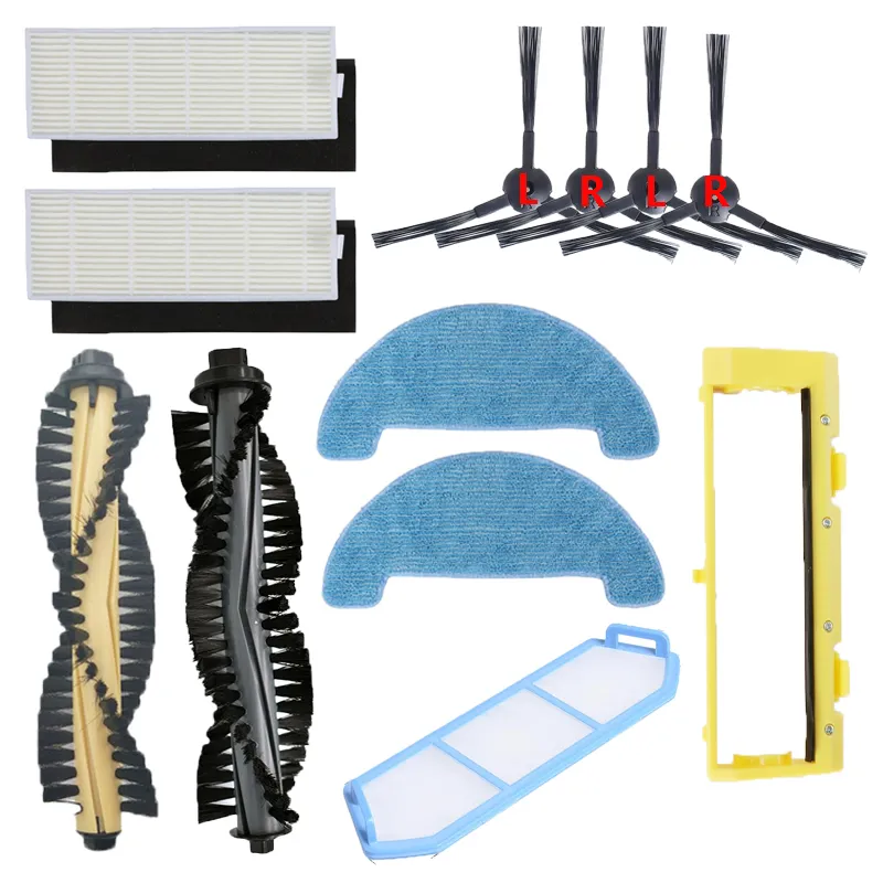 Replacement Parts Kit For ILife A4 & A4s Robot Vacuum – HEPA Filter And Side Brush Set