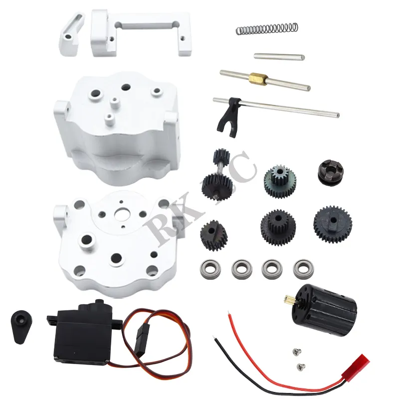 Full Metal Gearbox Gear 2-Speed Motor for WPL B14 B24 B36