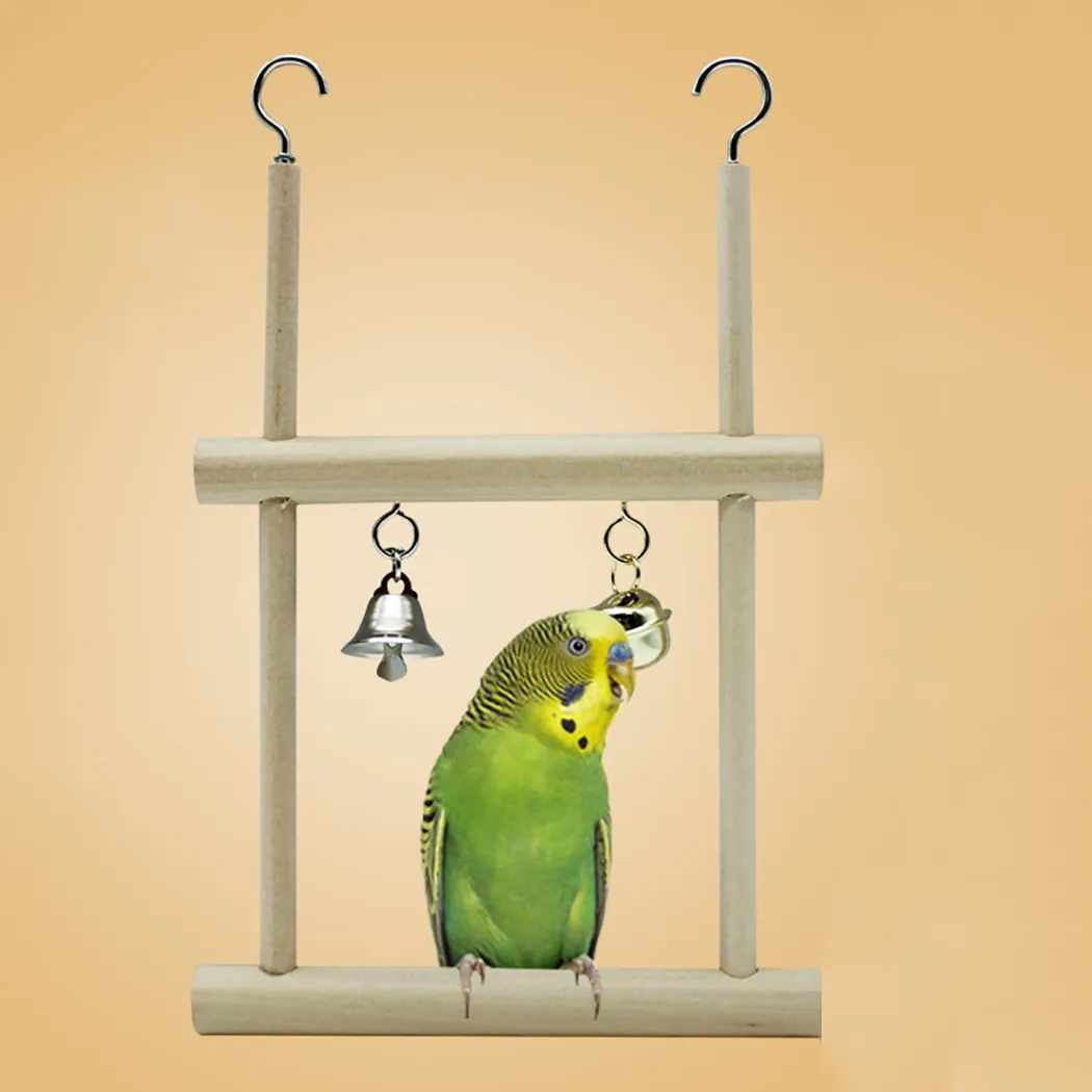 Colorful Bird Chew Swinging Hanging Toy Cage For Parrot Budgie Parakeet Cockatiel:Pet Supplies