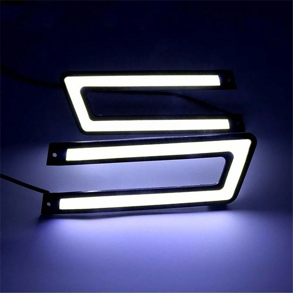 Led Running Light Casing Upgraded Car LED Daytime Running Lights Waterproof Fog Headlight from ...