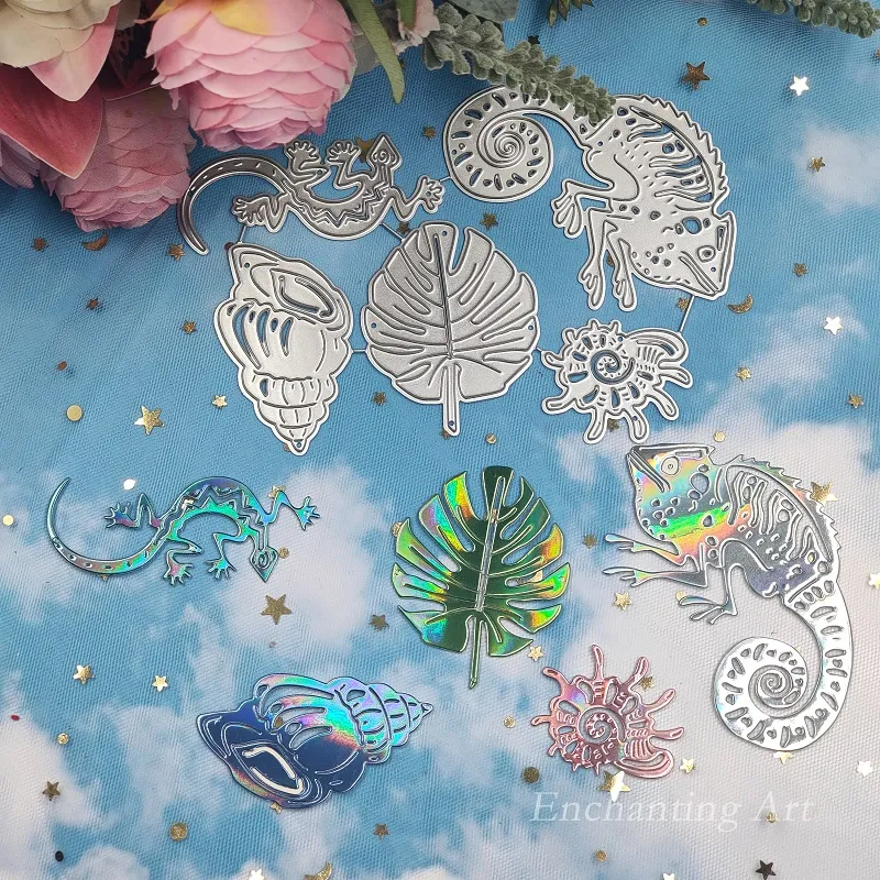 Leaves Metal Cutting Dies Set For Scrapbooking & Card Making - Embossing Stencils