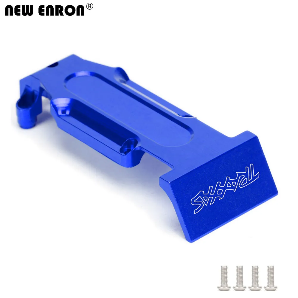 Aazon.co: Aluinu Rear Skid Plate Blue for Traxxas E-Revo Revo