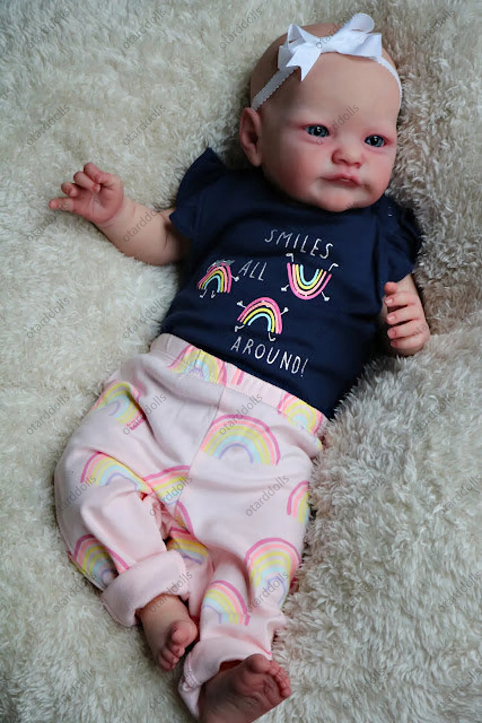 【リボーンドール】TOBIAH Tobiah Reborn Bebe 22 Inch Soft Vinyl Lifelike Reborn Baby Doll