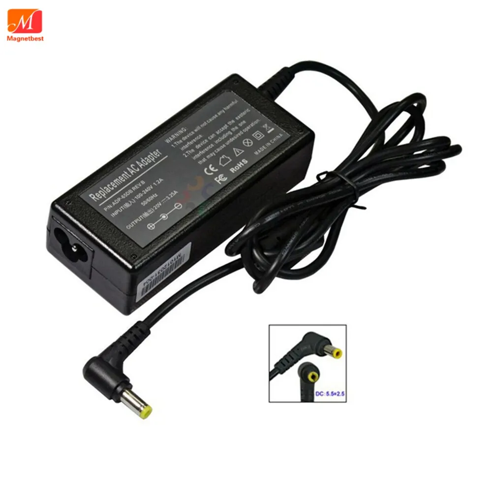 DHgate.com:20V 3.25A AC DC Adapter Charger For AOC/Philips 276E8V LCD ...