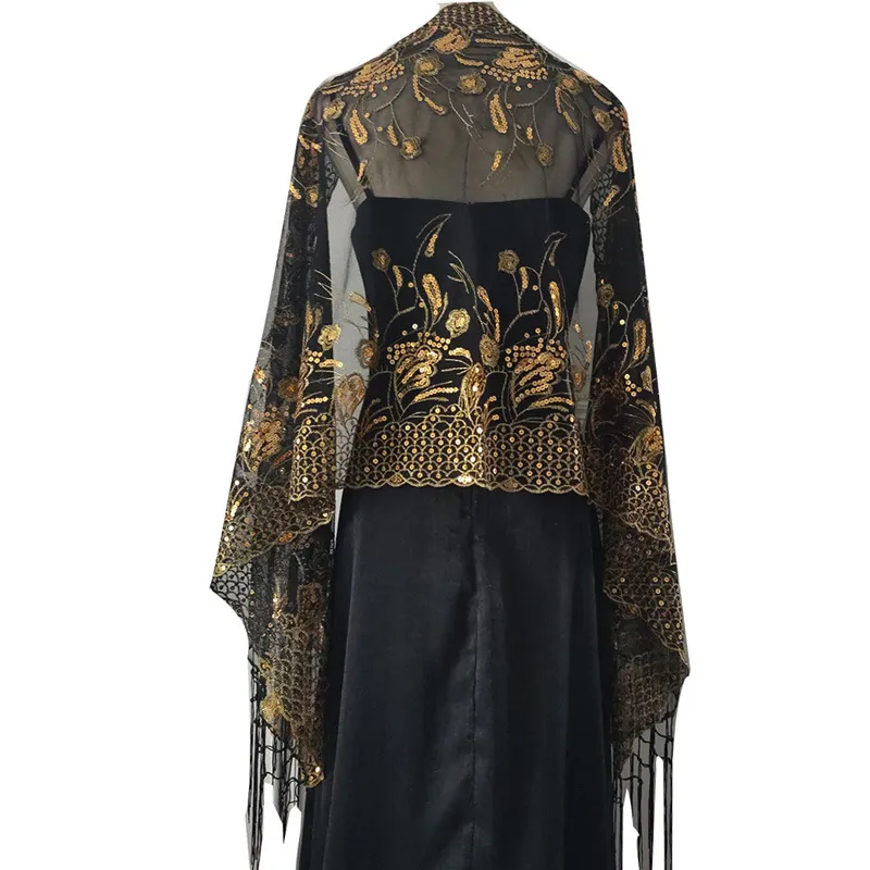 Sequins Wedding Cape Evening Dresses Shawls and Wraps Bridal Bridesmaid Shawl  Party Accessories Women's Scarf Polyester 60x160cm from Dhgate Scarves -  price 20.05