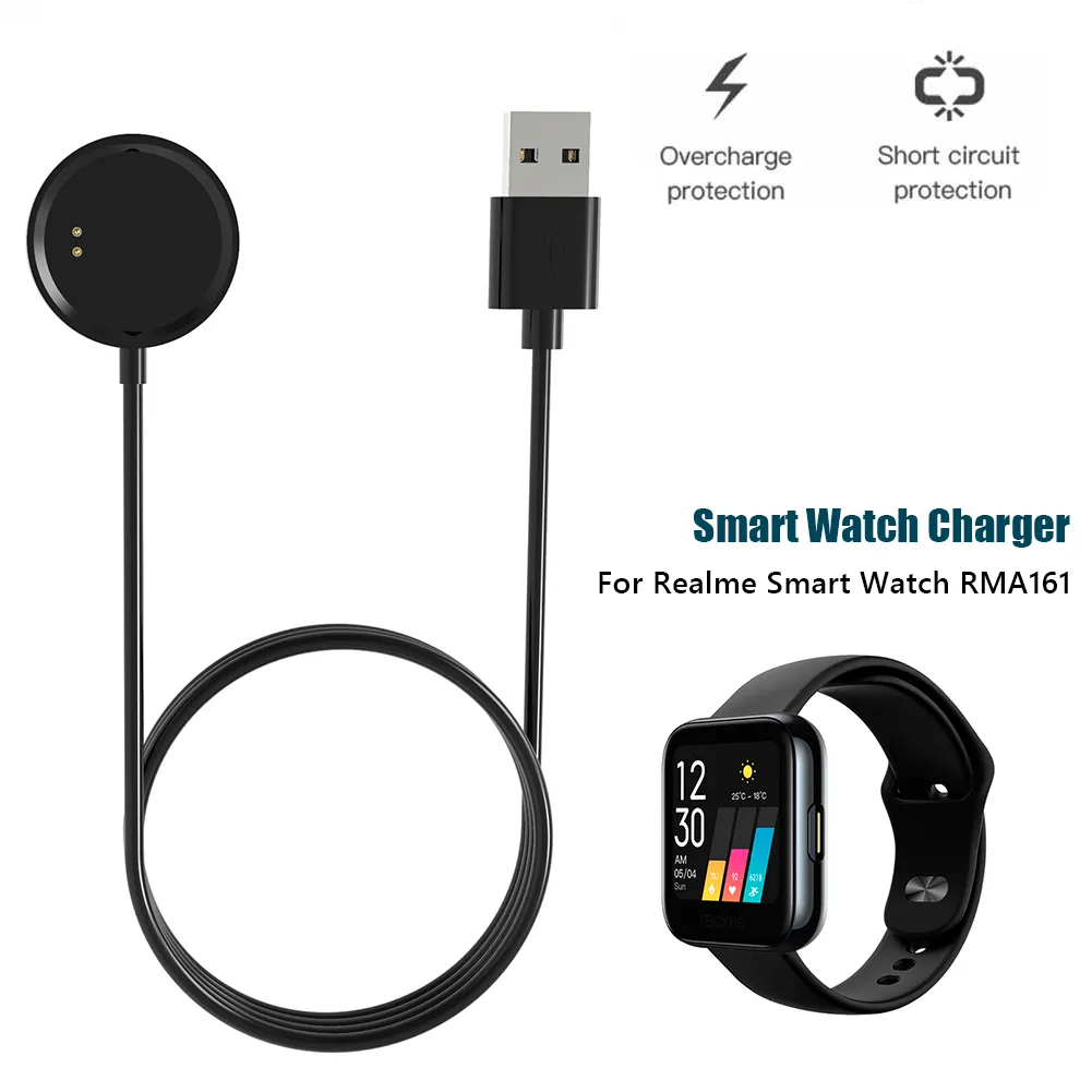 2024Realme Watch RMA161 Charger Magnetic Charging Cable For Realme Watch RMA161 Smartwatch Accessories Black From Ddmydec 9.05 DHgate.Com