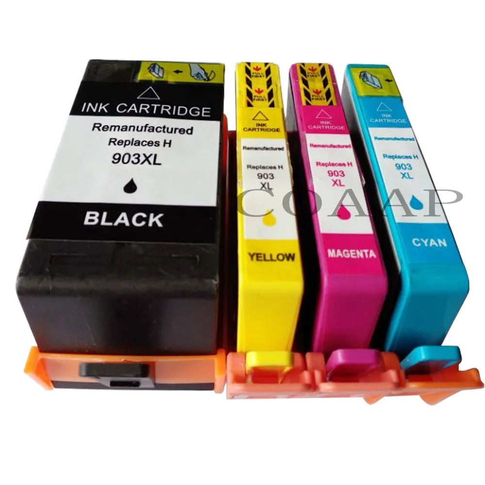 903xl Negro Pack De 4 Cartuchos De Tinta 903XL Compatibles Para HP Officejet Pro 6950 6960 6970 6975 | No Originales Pero Funcionales Ht03xl Original