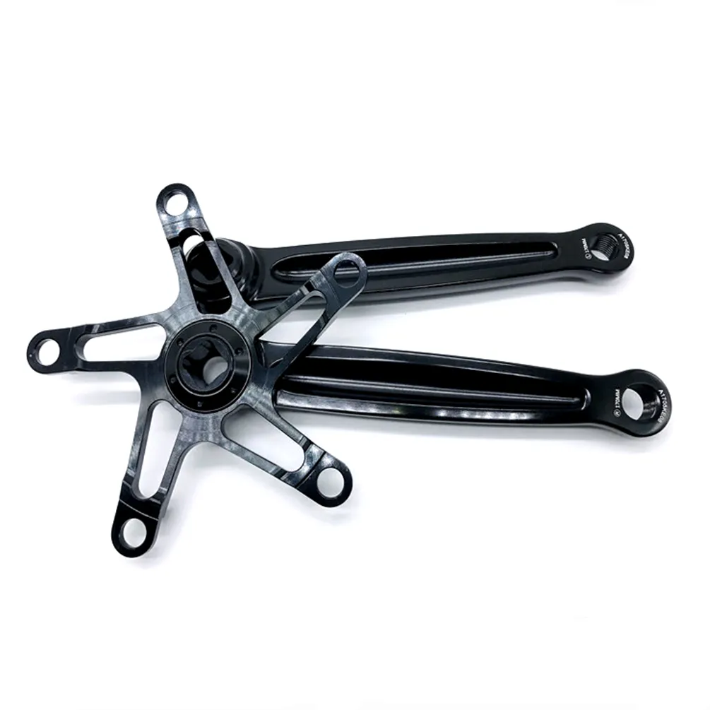 Single Speed Crank Assembly Bicycle Crank Set Replacement - Sturdy Iron Chainring & Crank Arm For Track & Road Bikes Bmx Crankset