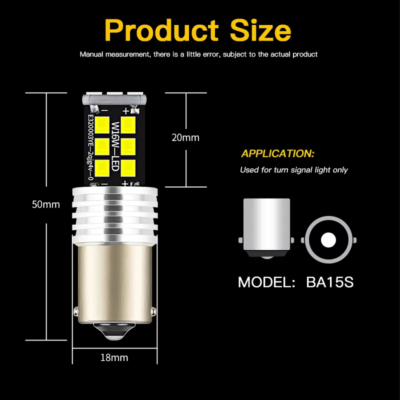 IJDMTOY White CANbus Error-Free LED Reverse Light Upgrade For Mercedes W463 G-Class (1986-2018) – Single Bulb