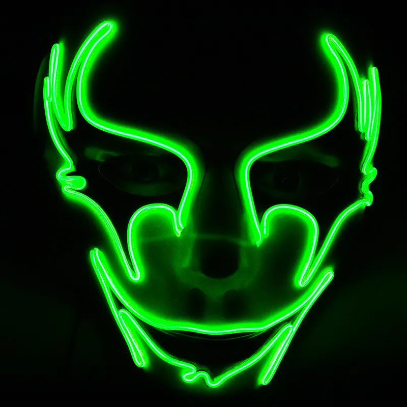 LED Masquerade Full Face Light venturi mask for...