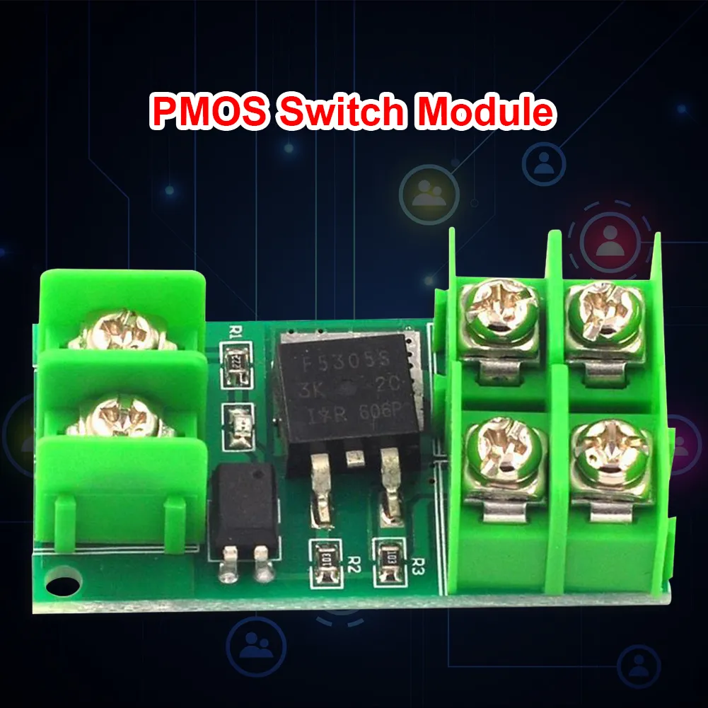 3V 5V Low Control High Voltage 12V 24V 36V Switch Mosfet Module – Robot