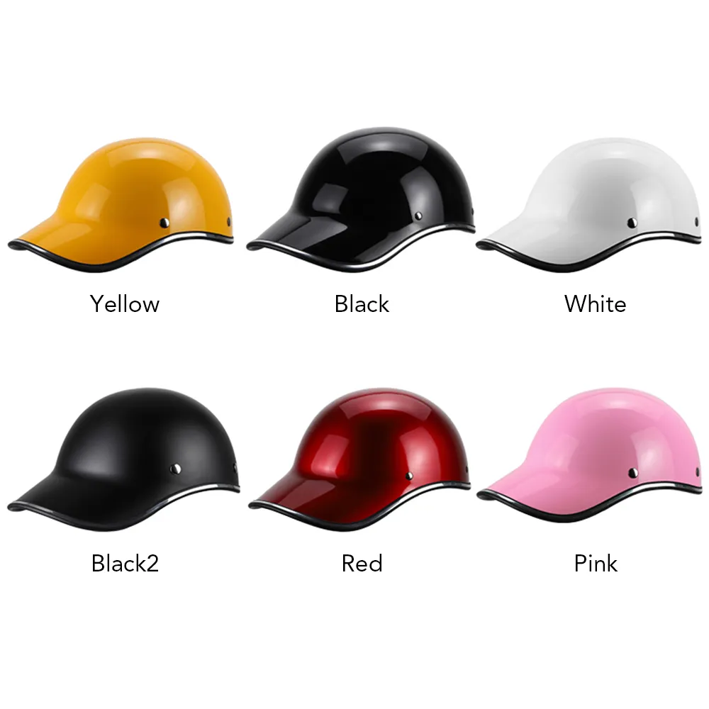 Motorcycle Ball Cap Helmet Half Open Face Protective ABS Ultralight Helmet  for Adult Men, 1.2 lb, CE Certified from Dhgate Cycling Helmets - price  14.28