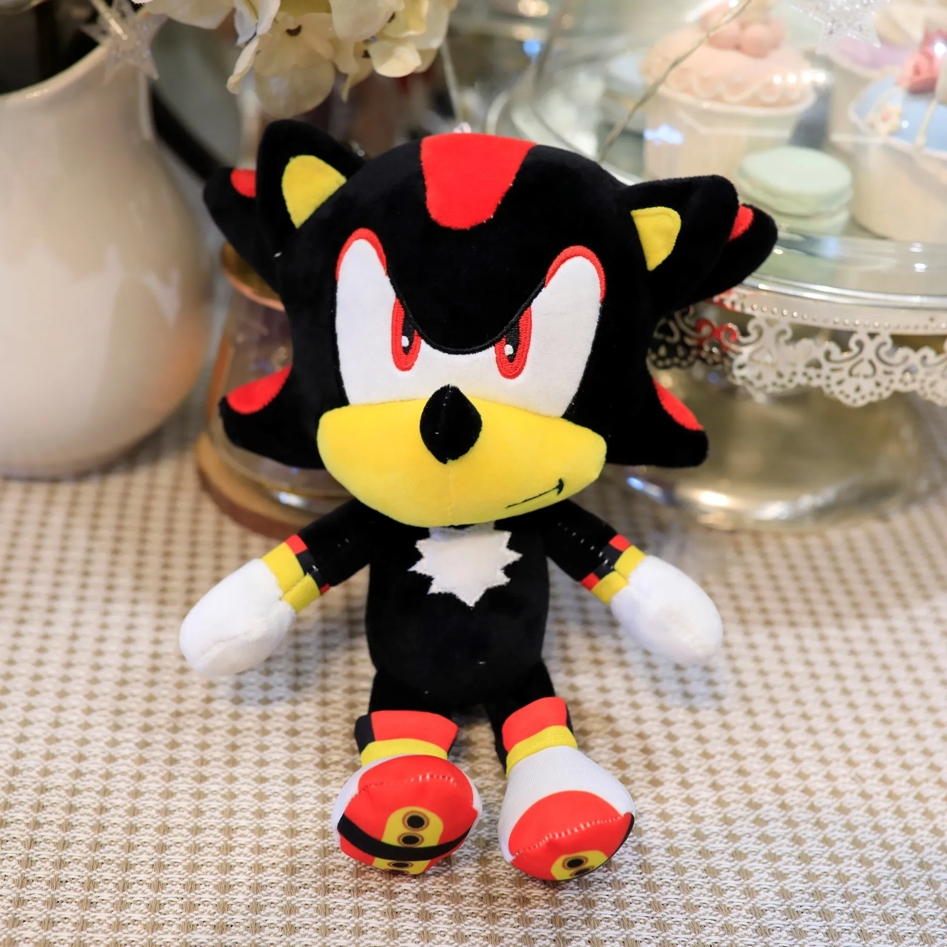 Sonic The Hedgehog - Shadow The Hedgehog Ball Plush 8" H