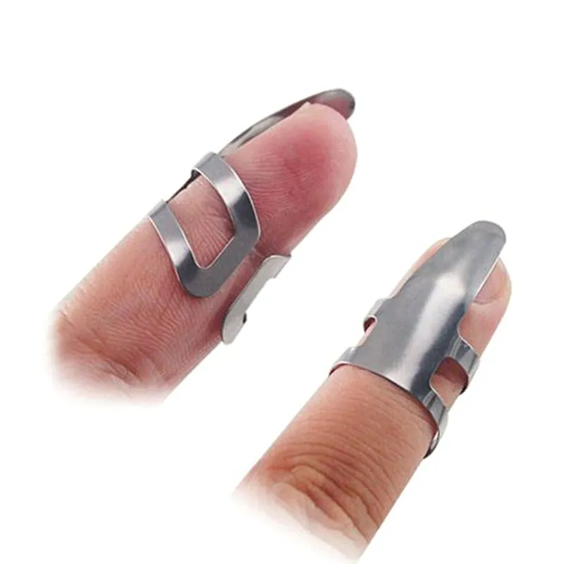 3pcs/set Guitar Ukulele Picks Finger Thumb Pick Le... – Grandado - Foto 4