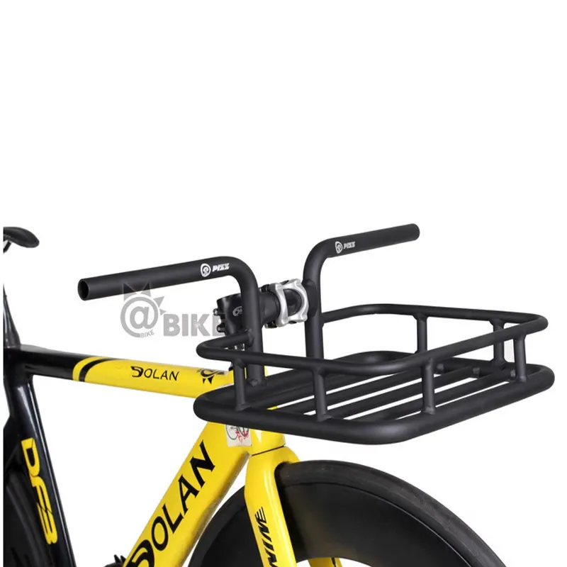 Decathlon Yellow Bicycle Basket Handlebar Basket Basket For Boys - Main Image