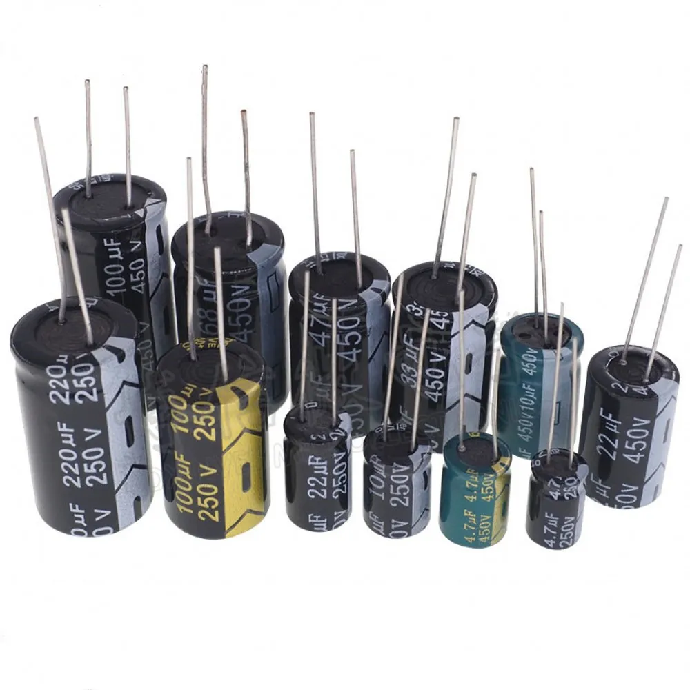 thumbnail image 2 of 10pc SMD Aluminum Electrolytic Capacitor 6.3V 10V 16V 25V 35V 50V... 2 of 13
