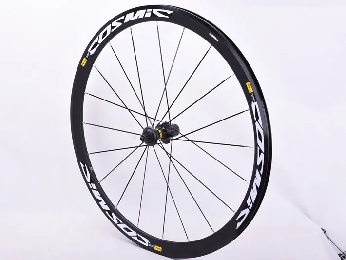 Paire De Roues 700C Cosmic Elite - Freins à Disque, Jantes Carbone/alliage, Neuves Sous Garantie 3 Ans