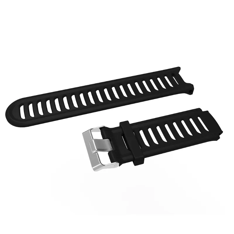 Garmin Forerunner 10 Replacement Band Black Silicone Wrist Strap